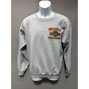 Harley-Davidson Gray Hillbilly Fleece Sweat Shirt Size Small Gatlinburg TN 2016